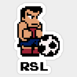 8-Bit Soccer - Salt Lake Sticker